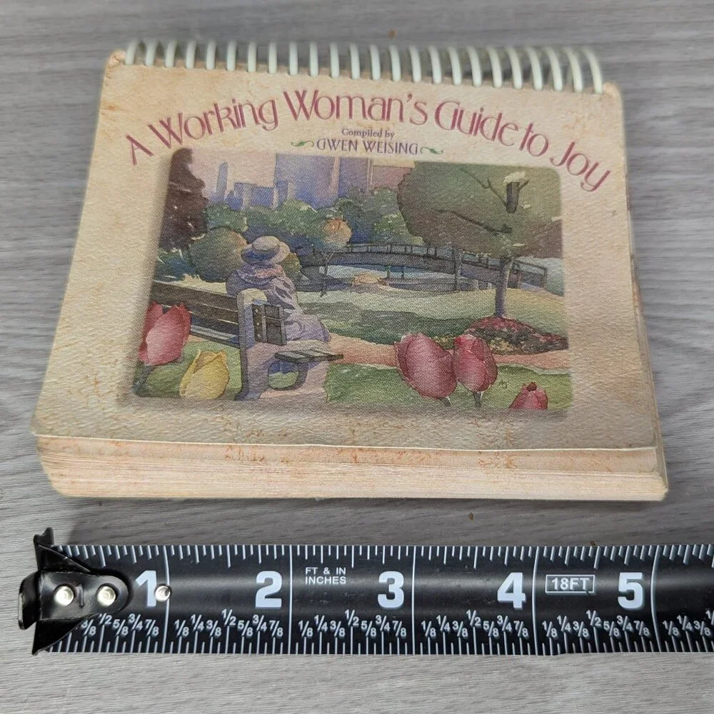 A Working Woman's Guide to Joy Spiral Daily Perpetual Calendar by Gwen Weising